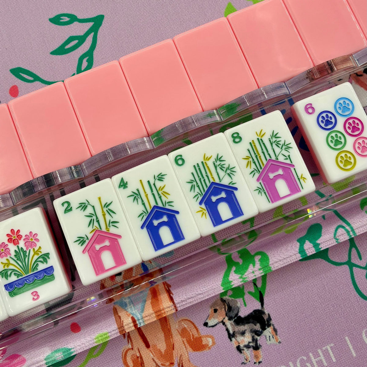 THAT MAHJONG MOMENT
Best In Show Mahjong Tiles ••• Pink