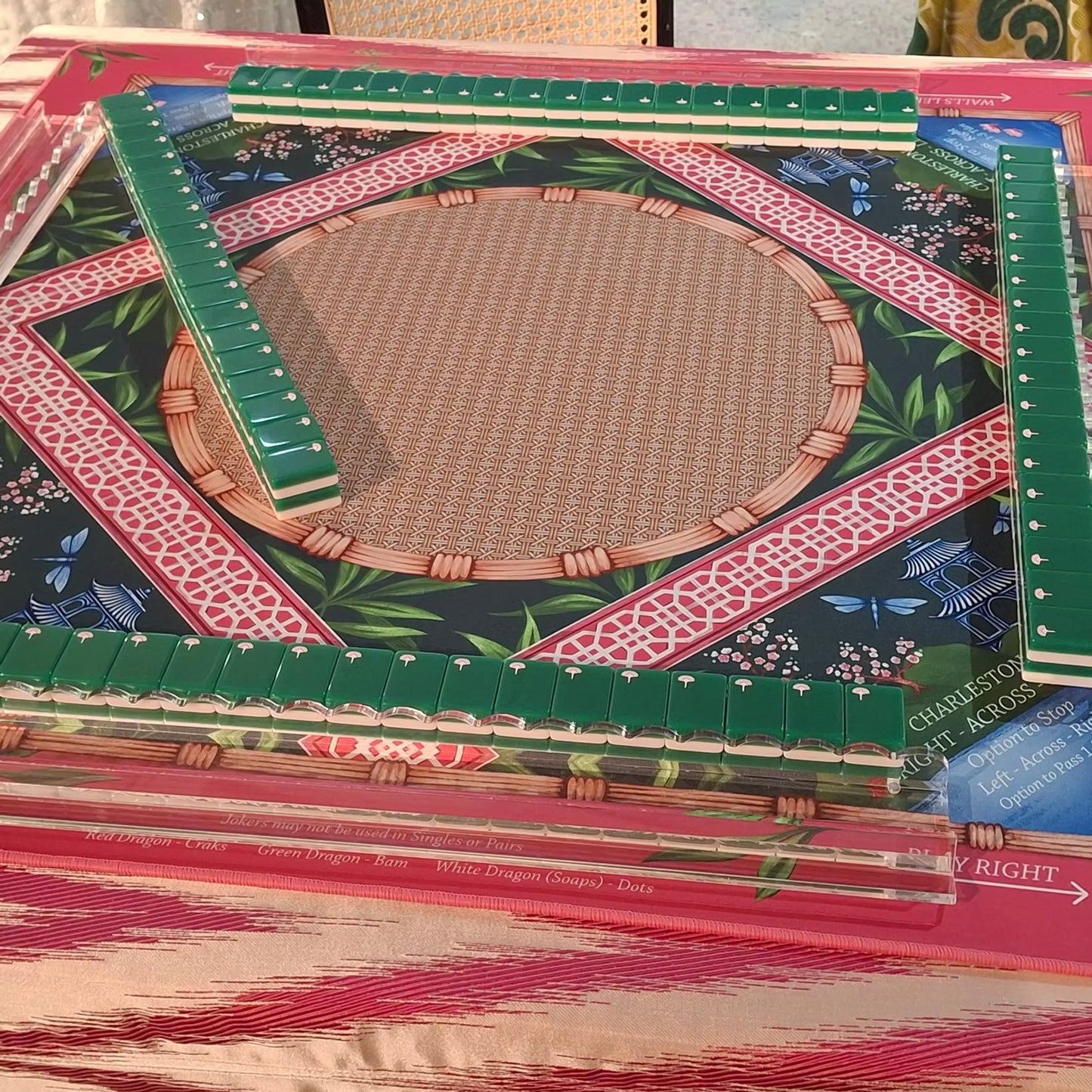 Twilight Pagoda Mahjong Mat