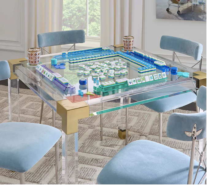 Jonathan Adler Basketweave Mahjong Set