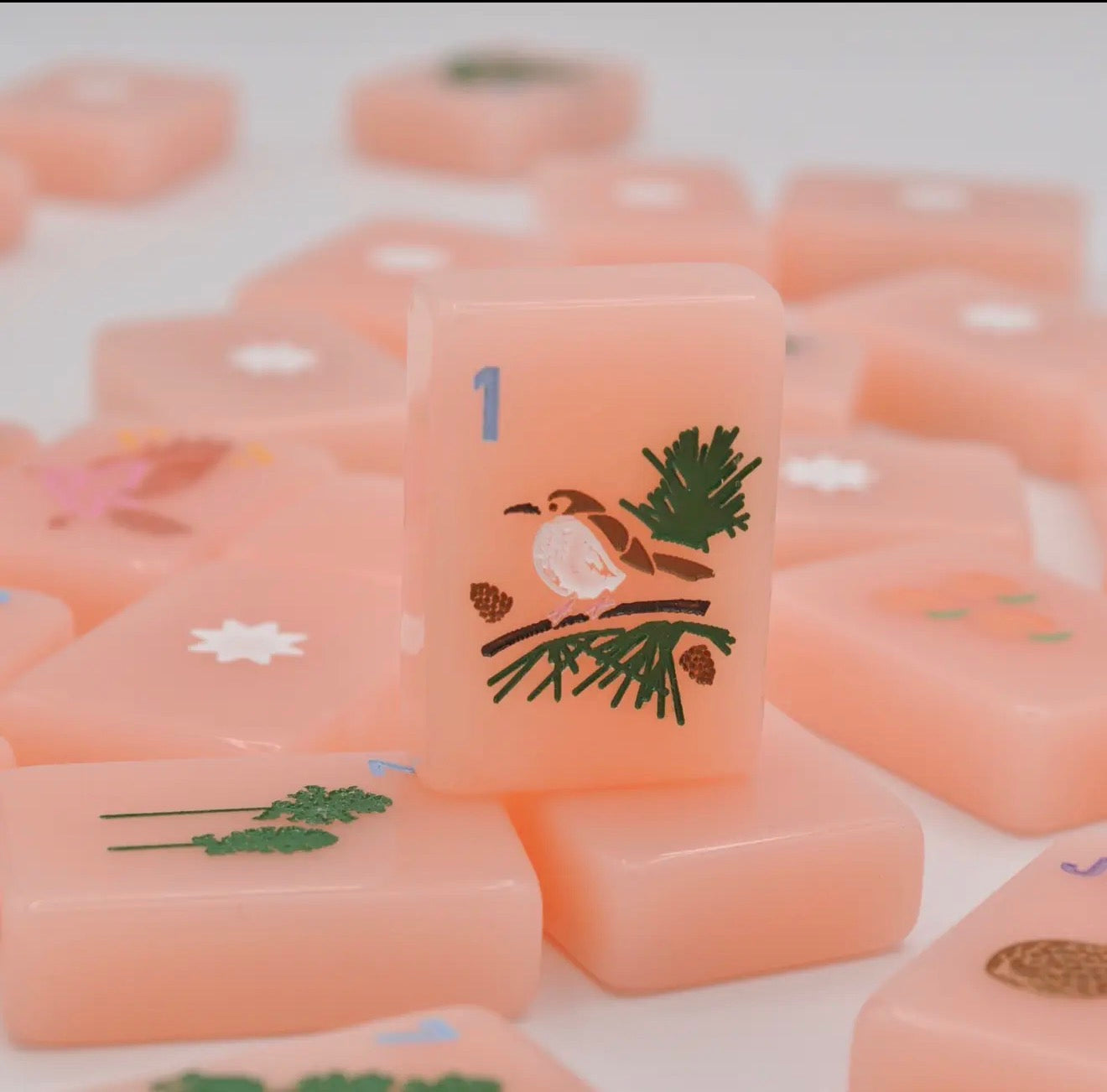 Peach & Pine Tiles