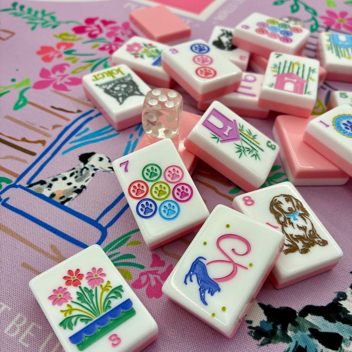 THAT MAHJONG MOMENT
Best In Show Mahjong Tiles ••• Pink