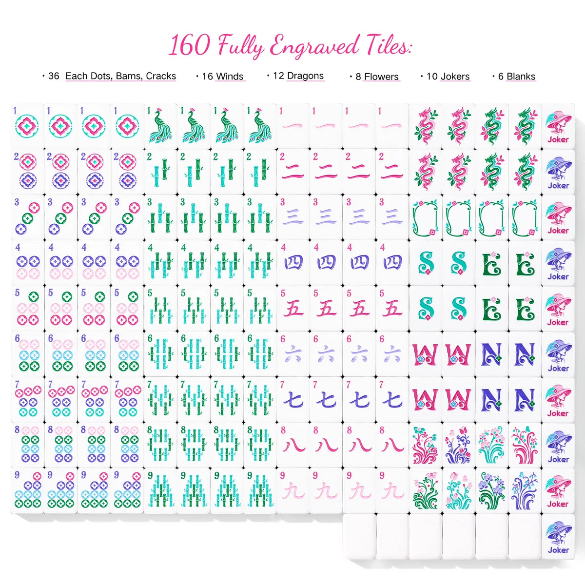 Marivelle Mahjong Tiles