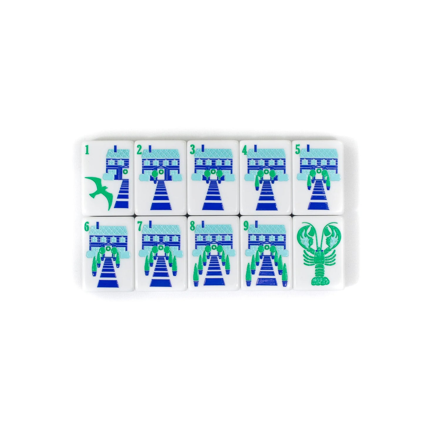 THE NEW ENGLAND SERIES | Mahjong with Nautical Flair