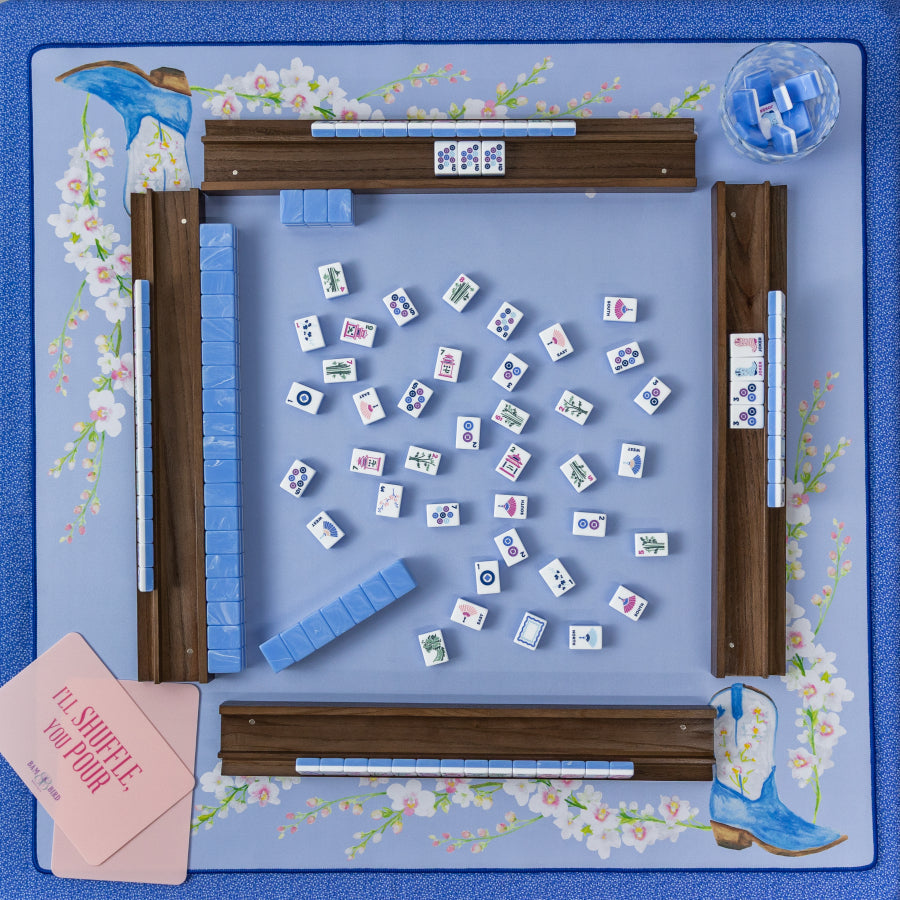 Boots & Bubbles Neoprene Mahjong Mat in store only