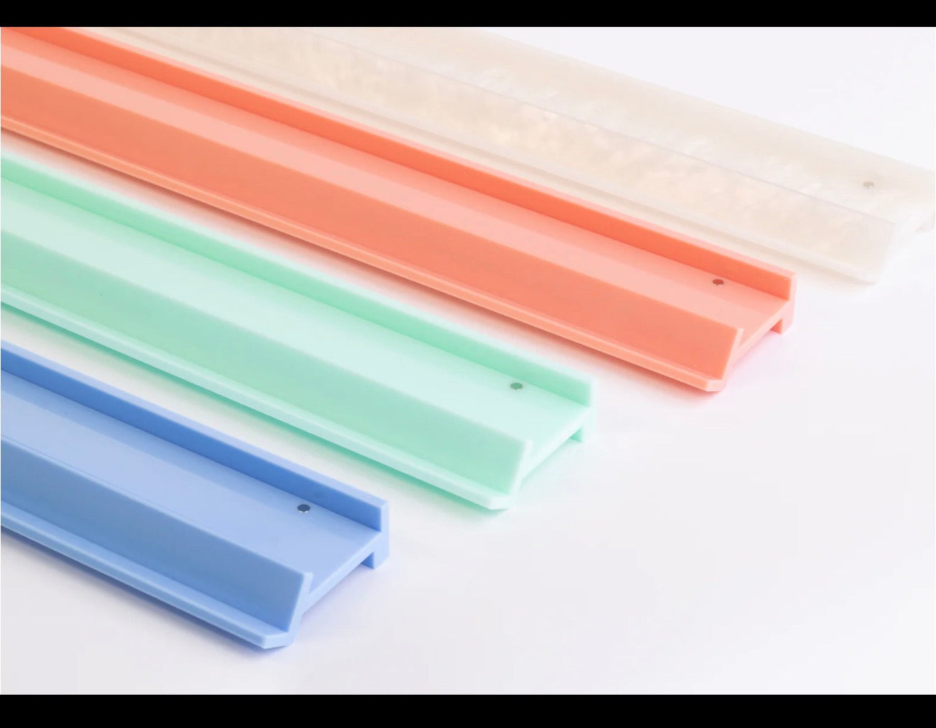 Opal classic acrylic Racks , straight pushers ￼available in store