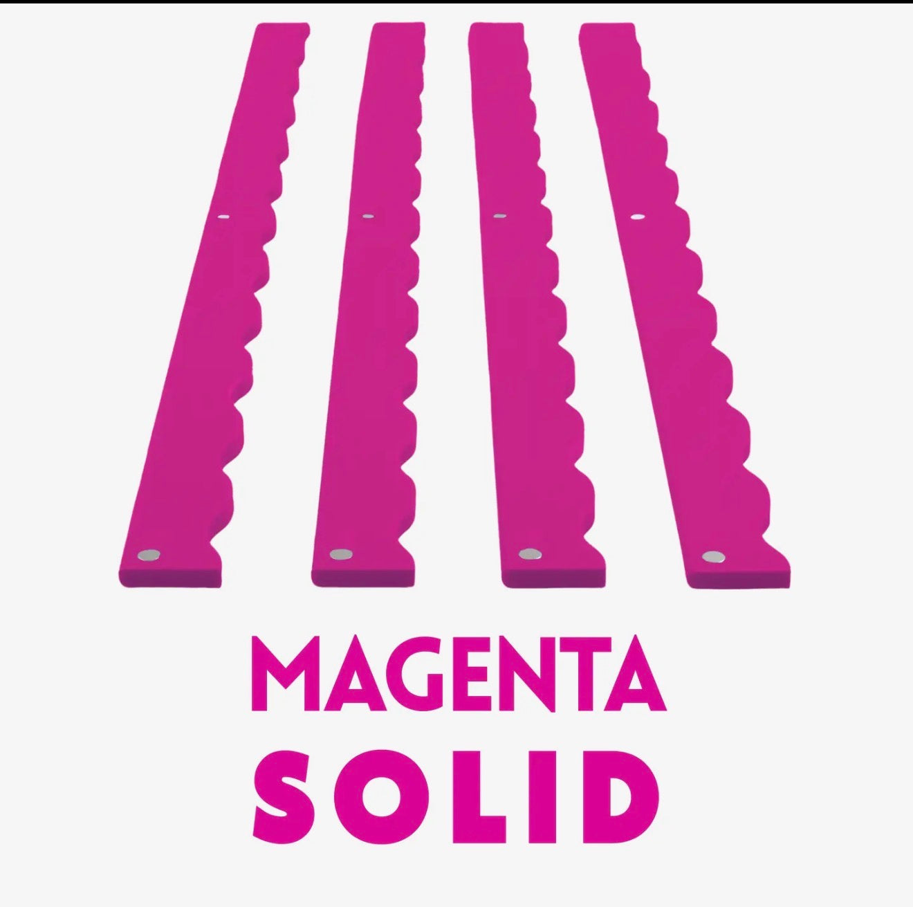 My Fair Mahjong Mahjong Rack Pusher Add On-Magnetic | Premium
Acrylic Set (4)