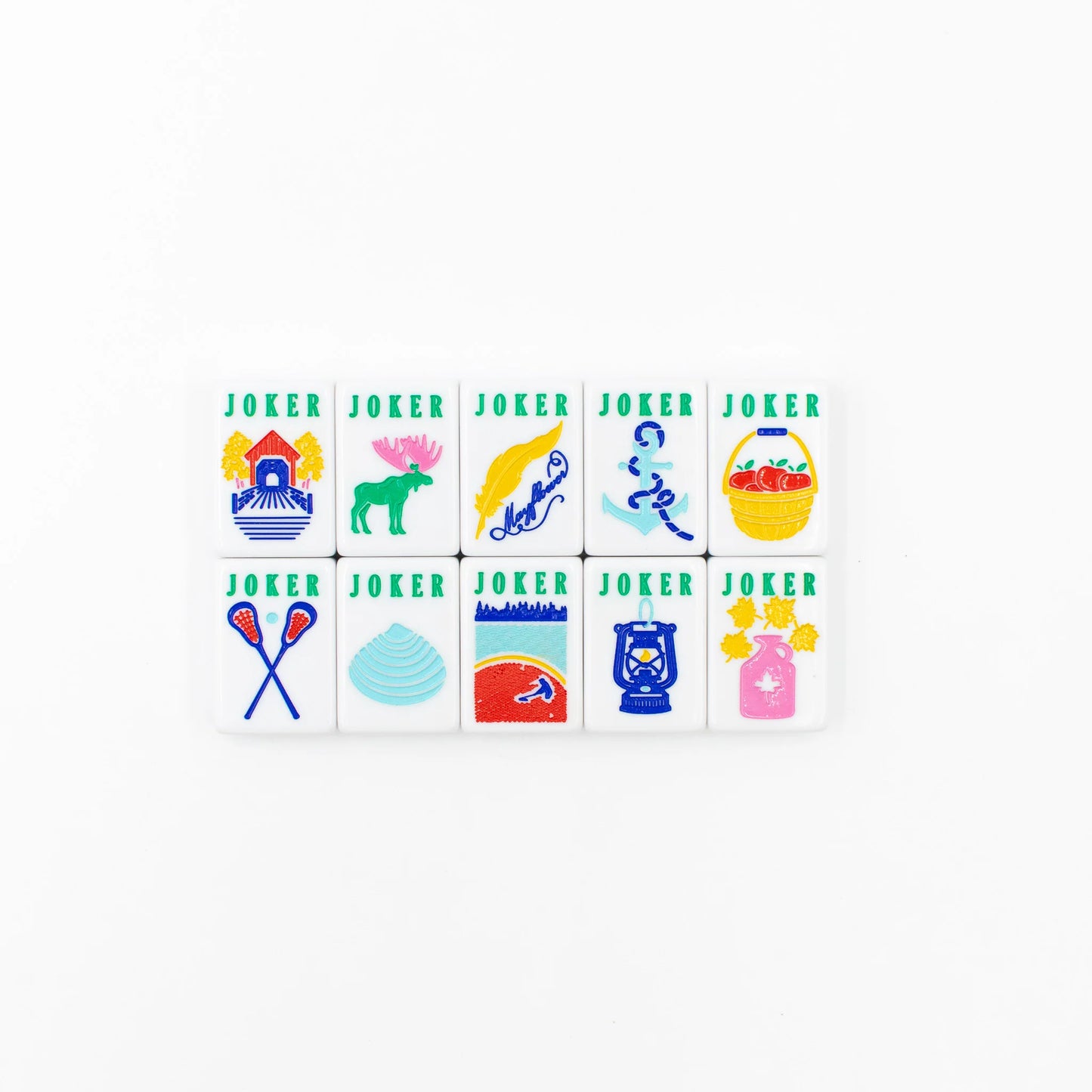 THE NEW ENGLAND SERIES | Mahjong with Nautical Flair