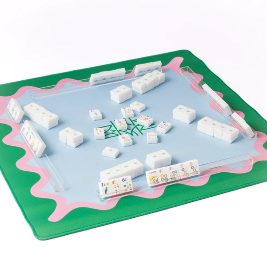 Amahj Line
Original Stamped Travel Mahjong bundle with Mat