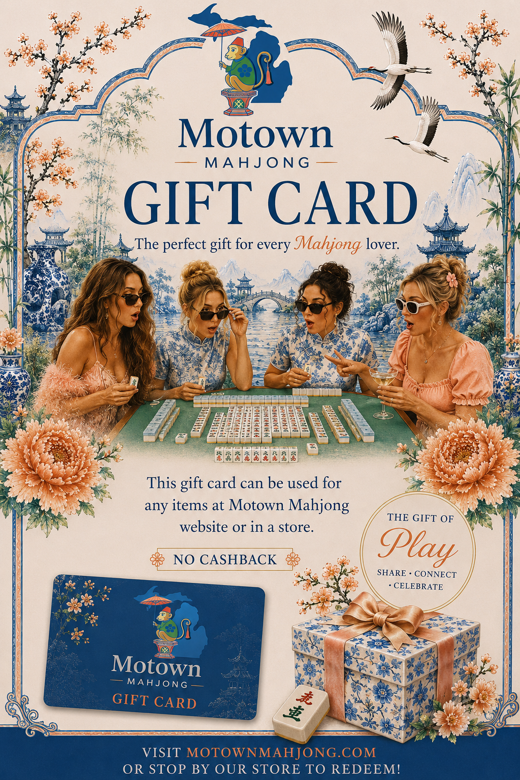 Motown Mahjong Gift Card