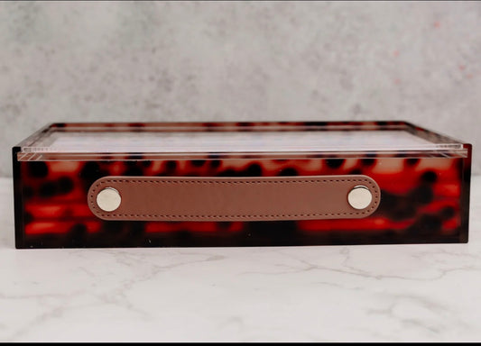 Tortoise Acrylic Box ￼