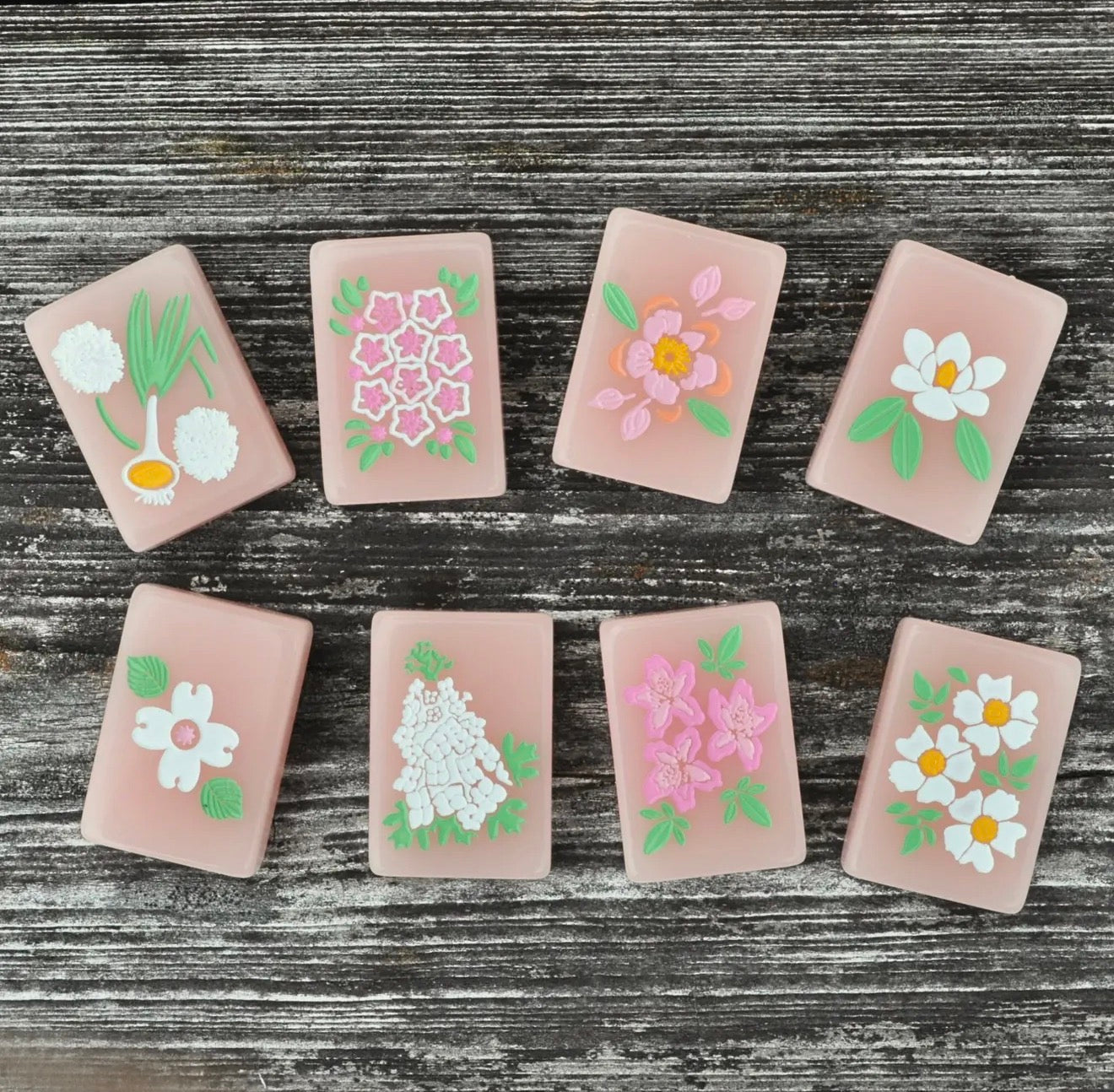 Peach & Pine Tiles