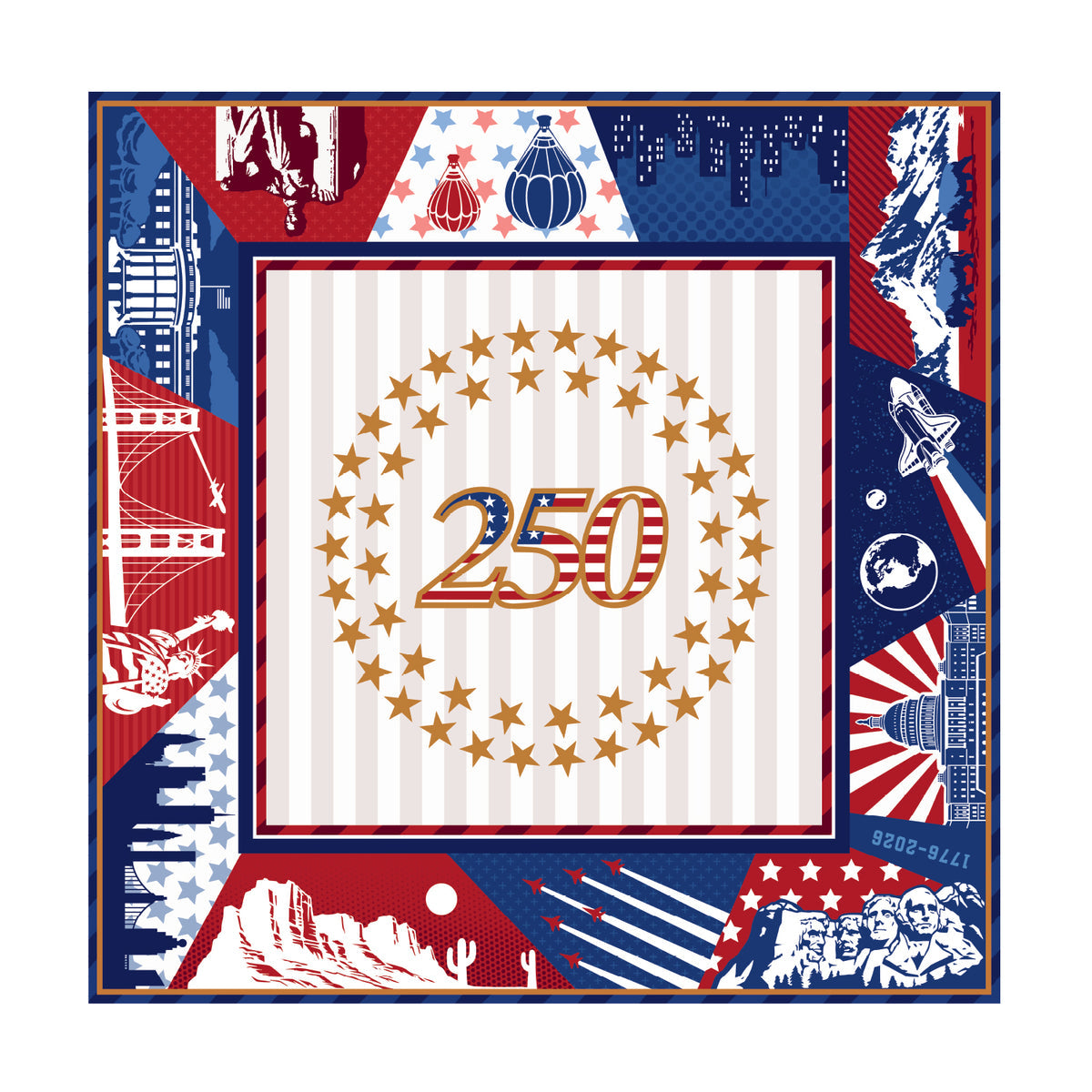 THE AMERICAN 250 TILE & MAT BUNDLE