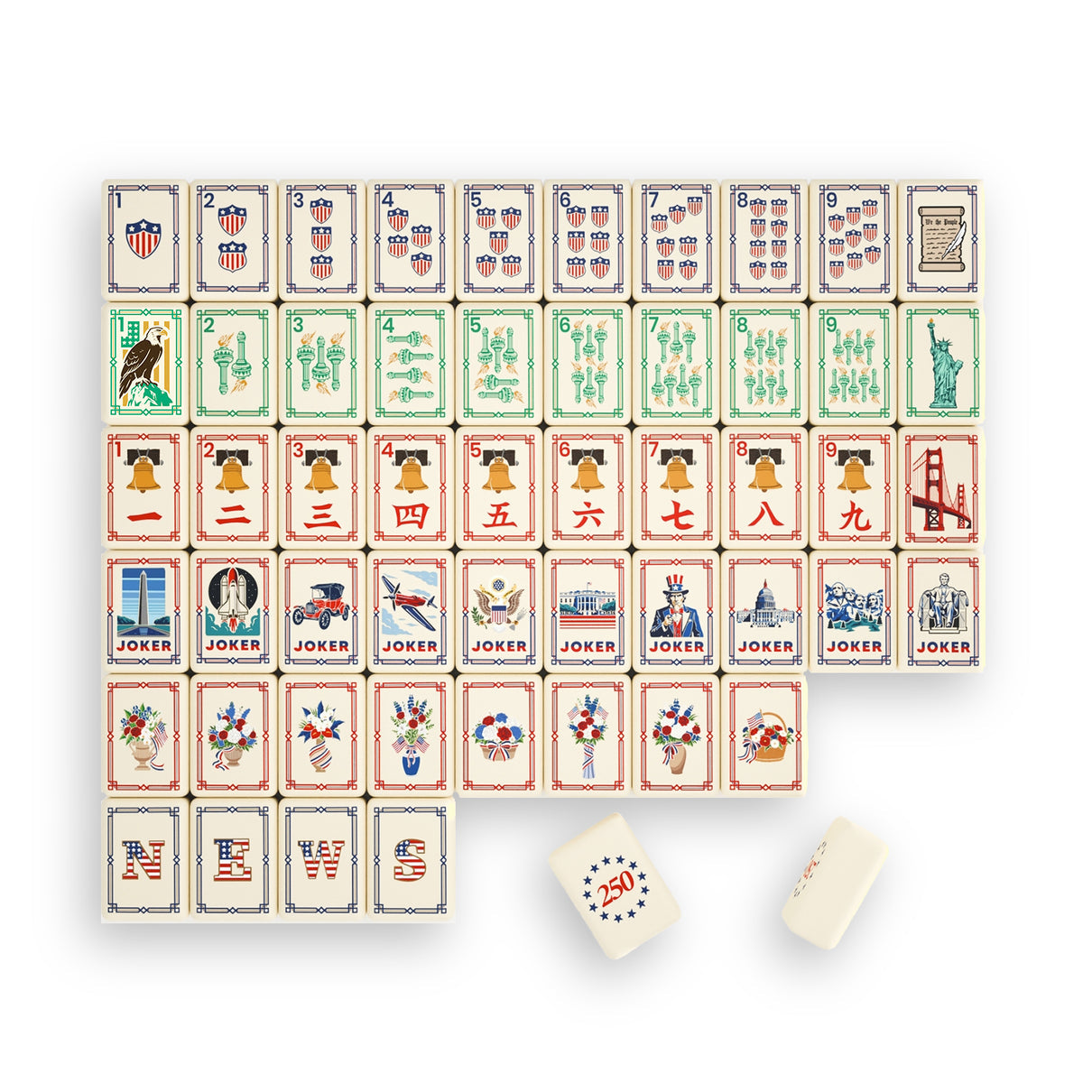THE AMERICAN 250 TILE & MAT BUNDLE