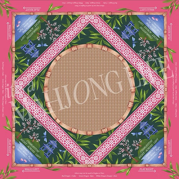 Twilight Pagoda Mahjong Mat