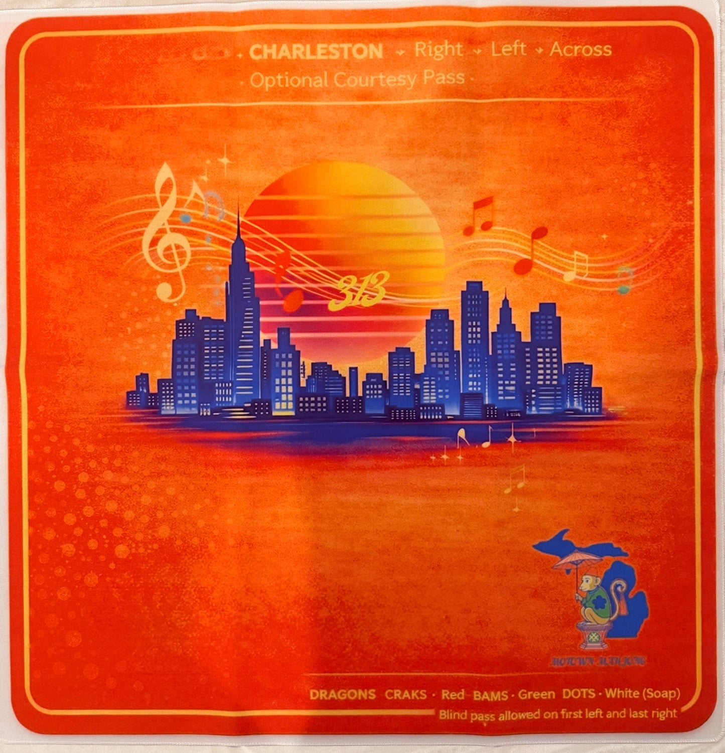Motown Mahjong Mat