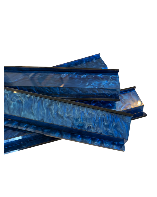 CLUB MAH JENN
Sapphire Mother of Pearl Set 0f 4 Racks - PRE-ORDER ONLY - EARLIEST ESTIMATED ARRIVAL October 2026