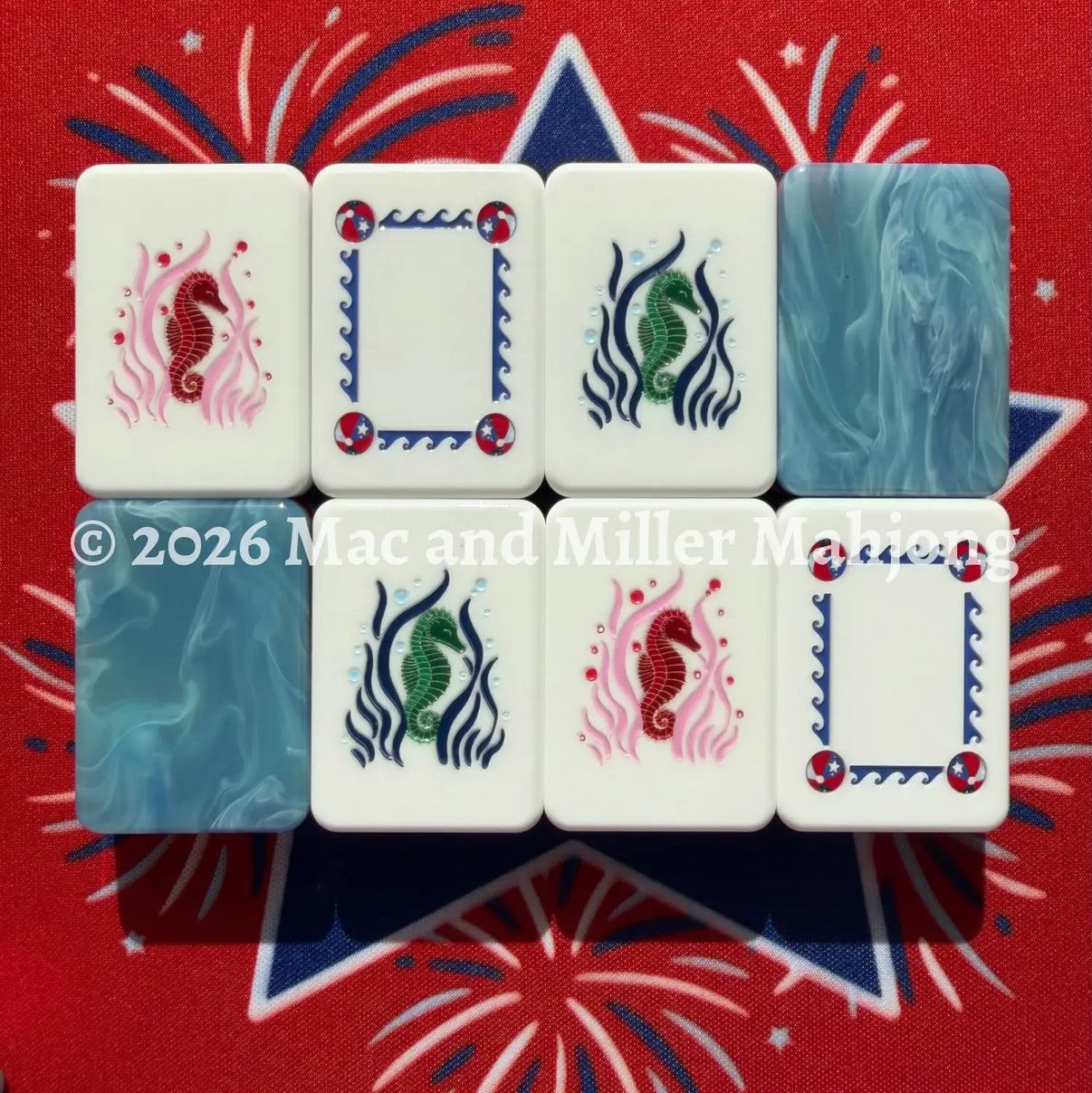 The Red, White, & Blues Collection Shoreline blue