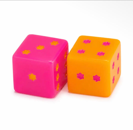 Bams & Bubbly Dice with Pouch Set