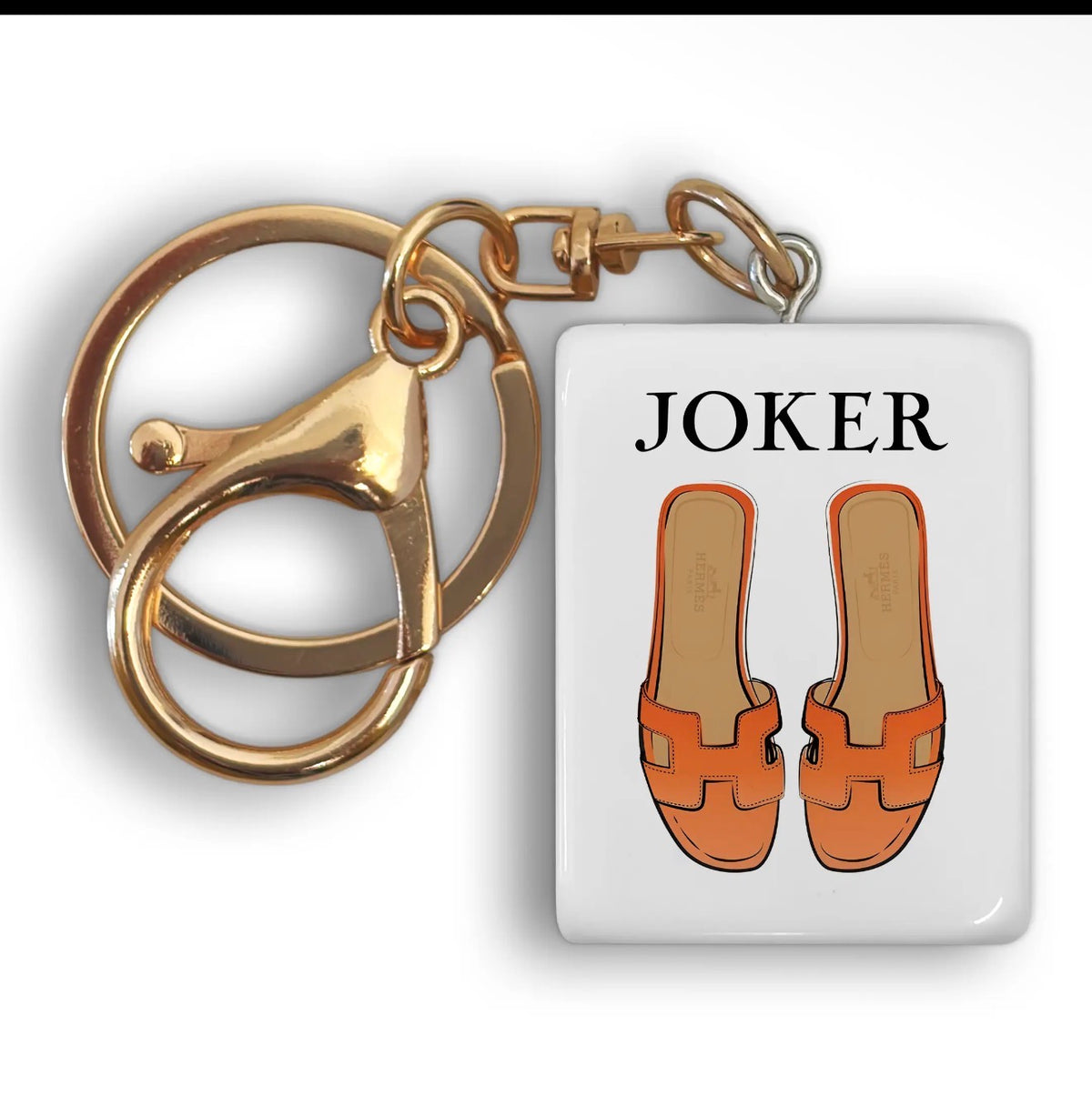 Mahjong tile keychain
