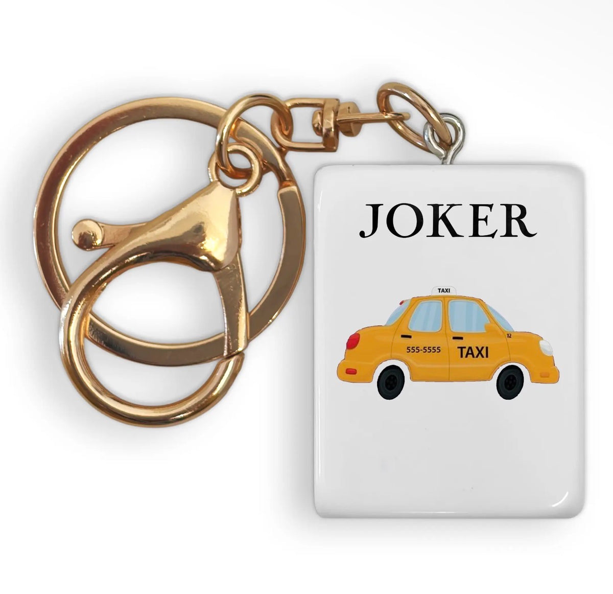 Mahjong tile keychain