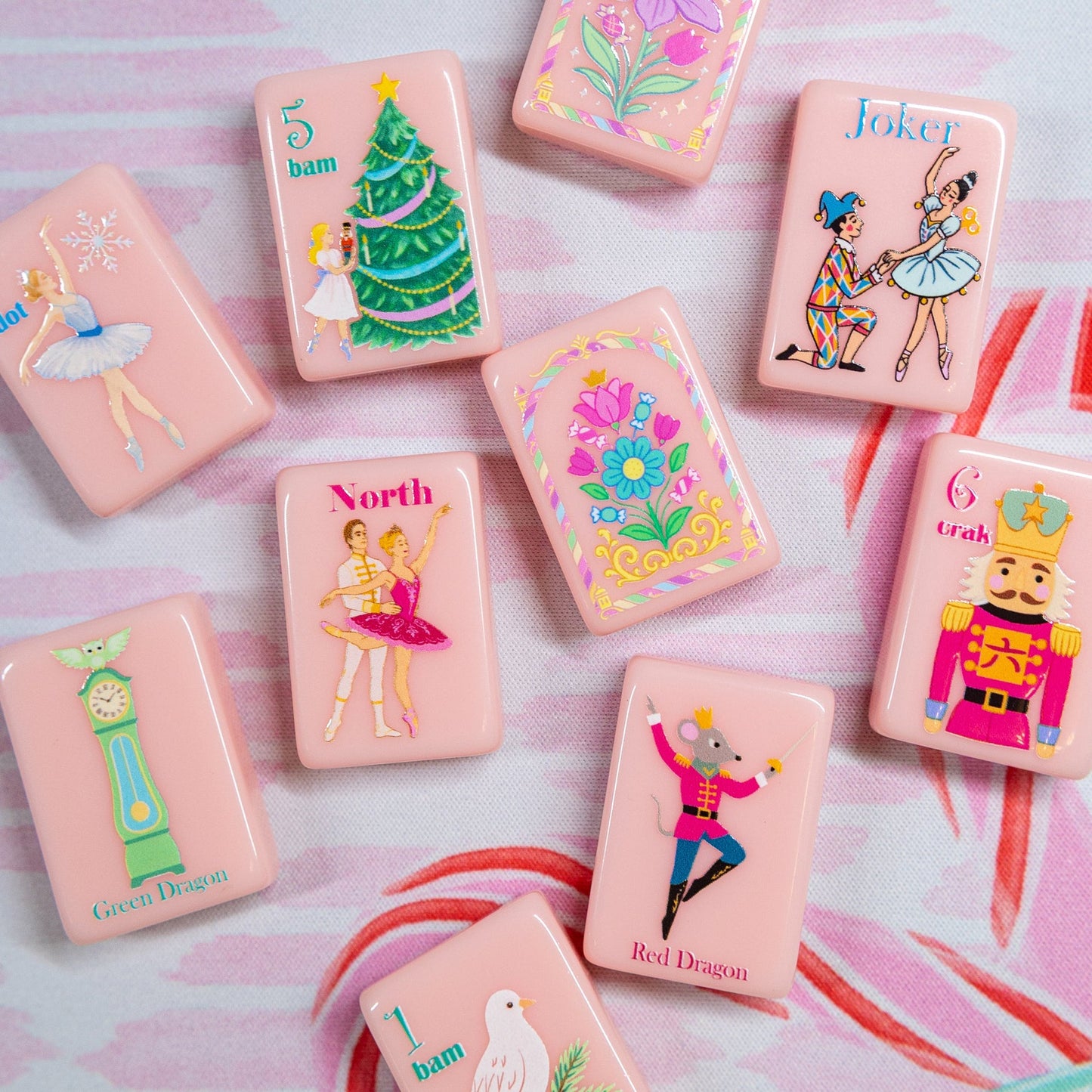 Nutcracker Mahjong Set