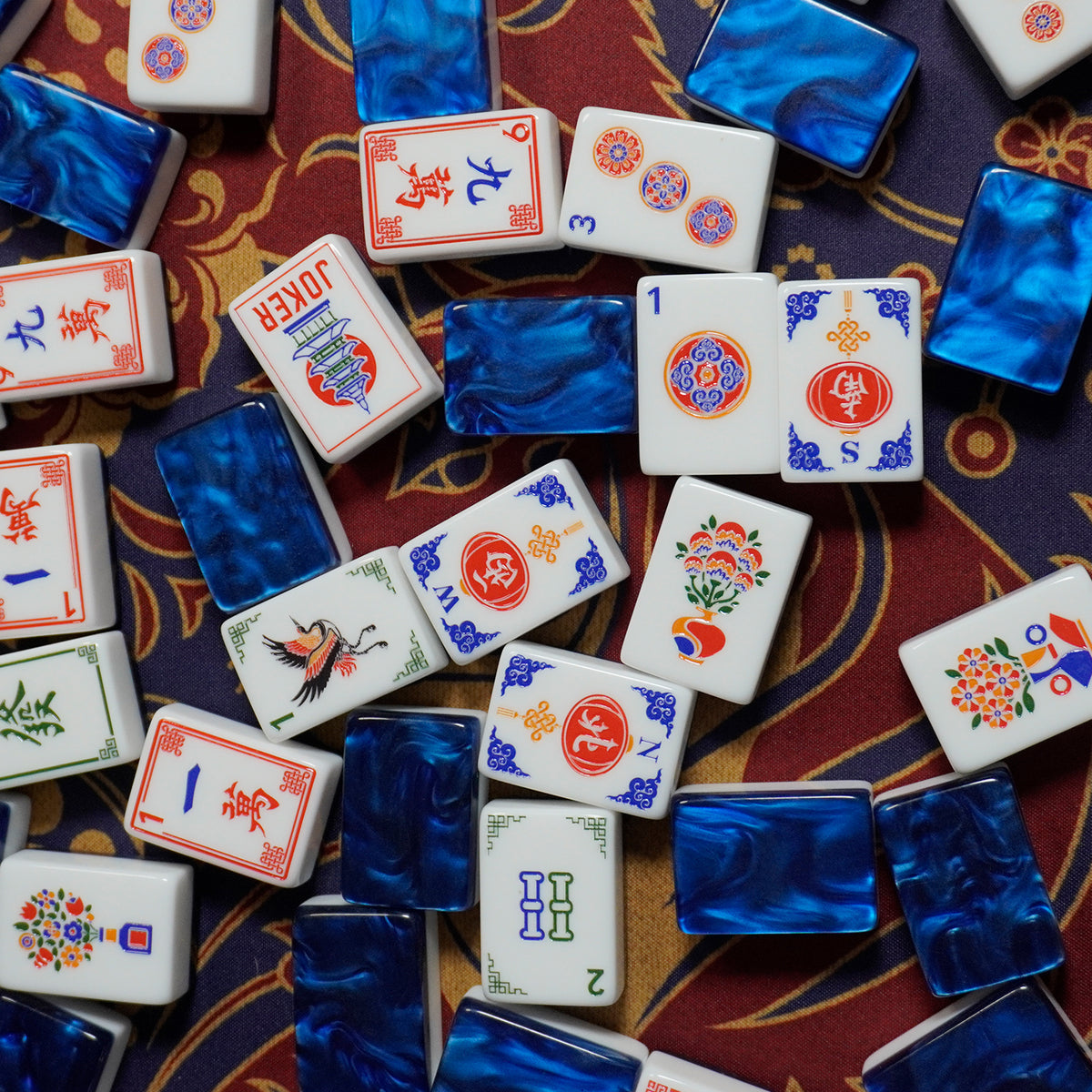LEGACY MAHJONG TILE SET | SAPPHIRE EDITION