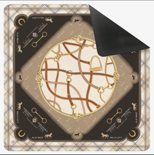 The Saddles & Silk Mahjong Mat
