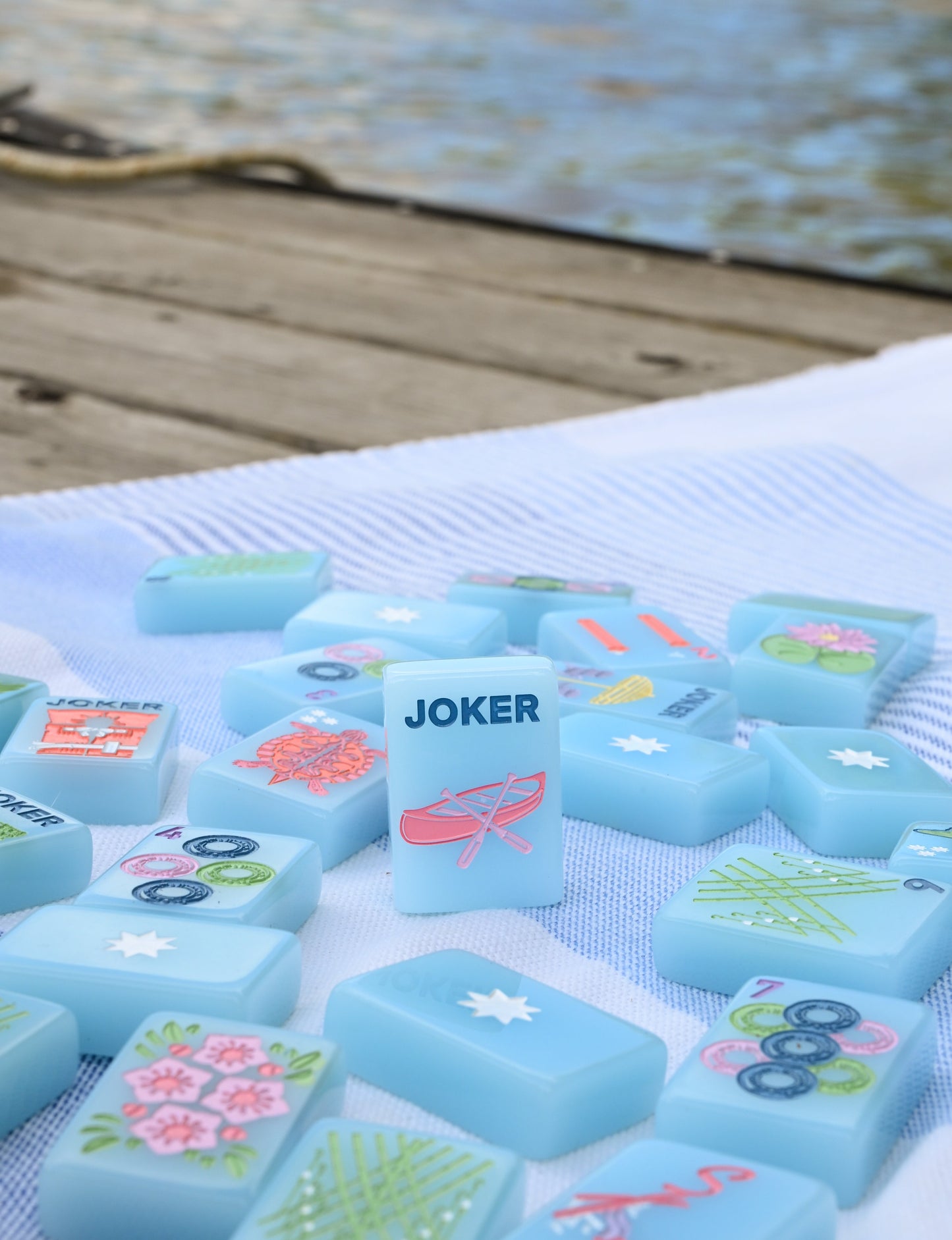 Dockside Tiles- A Southern Lake Inspired Mahjong Set