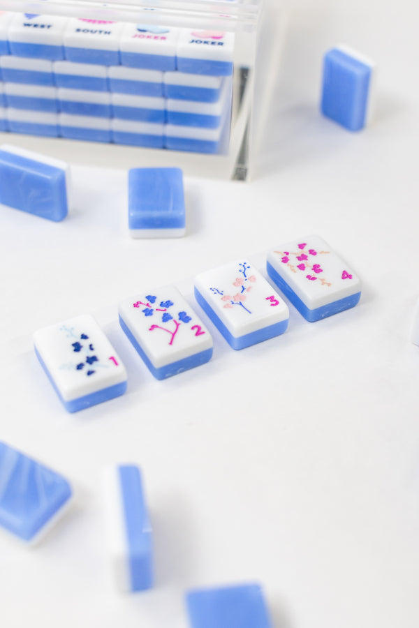 Boots & Bubbles Mahjong Tile Set available in store