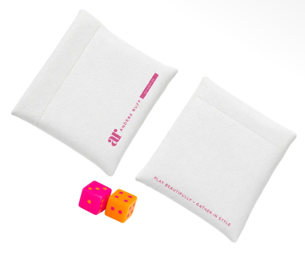 Bams & Bubbly Dice with Pouch Set