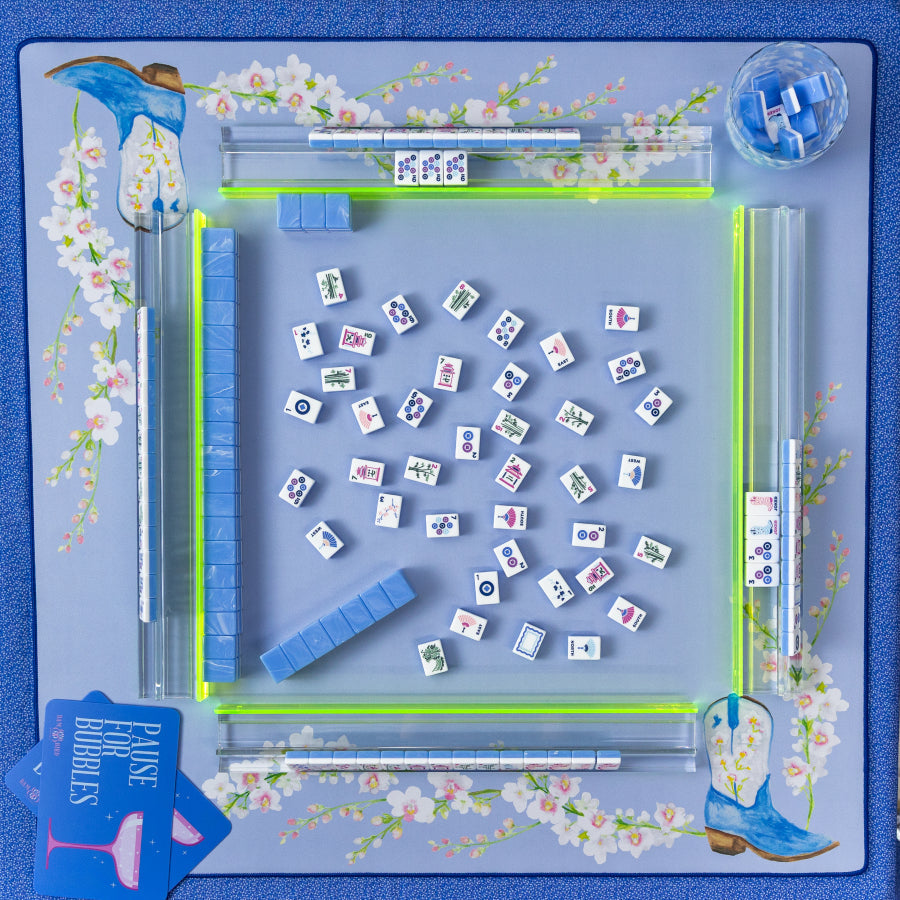 Boots & Bubbles Neoprene Mahjong Mat in store only