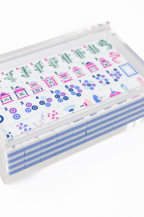 Boots & Bubbles Mahjong Tile Set available in store
