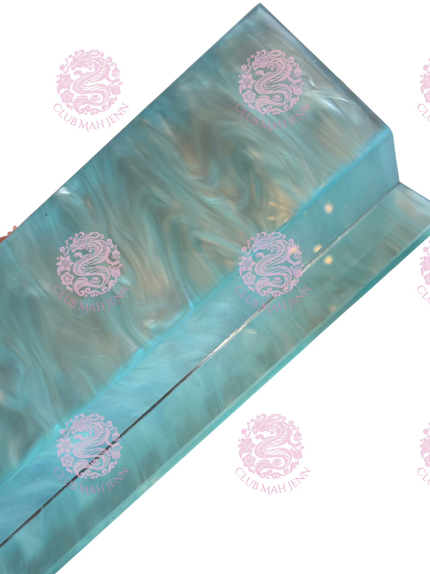 CLUB MAH JENN
Pale Blue Mother of Pearl Set 0f 4 Racks - PRE-ORDER ONLY - EARLIEST ESTIMATED ARRIVAL OCTOBER 2026