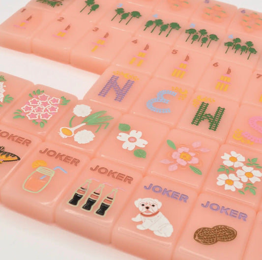 Peach & Pine Tiles