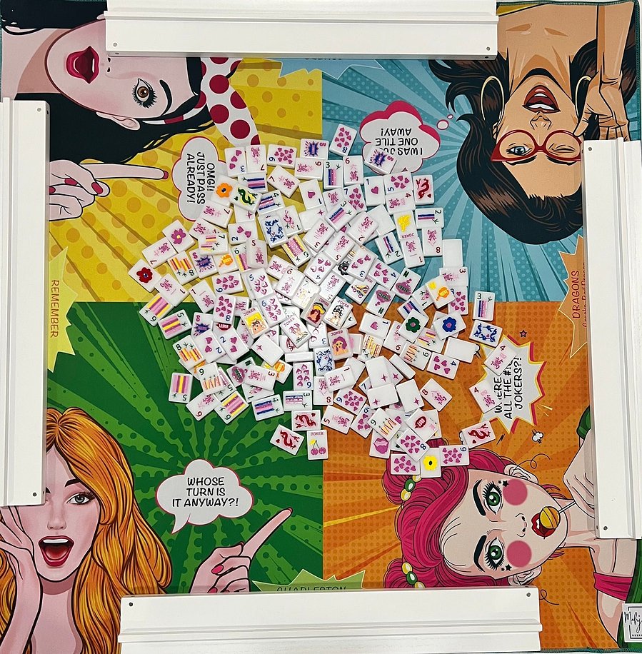 DOUBLE-SIDED MAT | Double the Fun/Girl Talk Mat