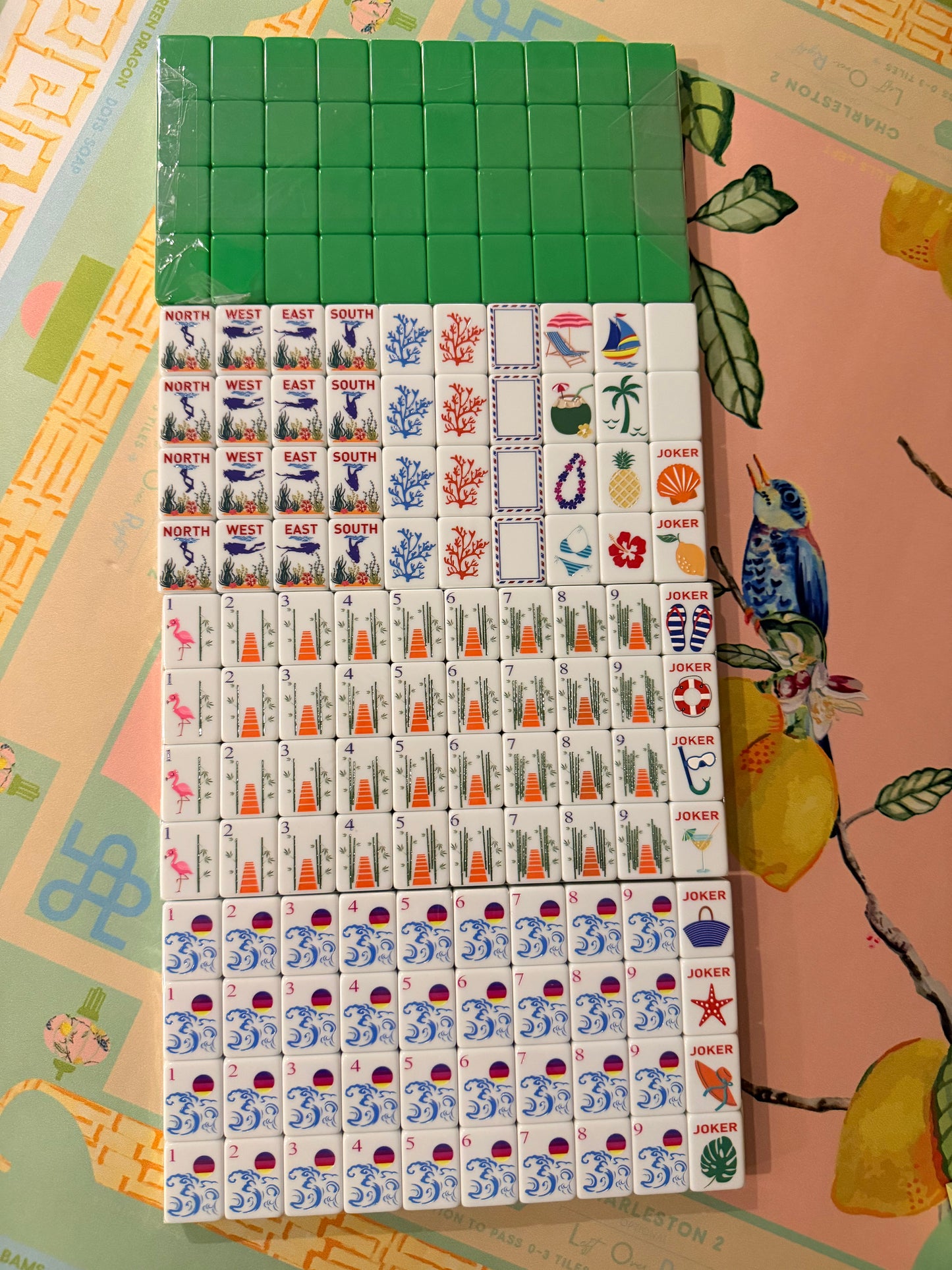 Motown Mahjong – Everyday Play Tiles in Acrylic Display Box