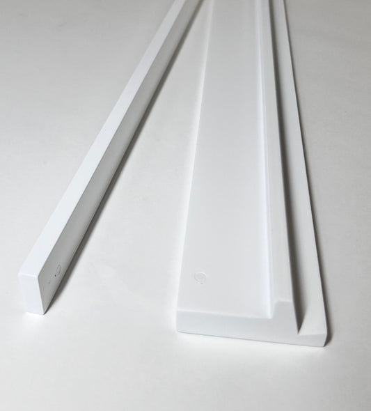 20" Wooden Mahjong Rack Set WHITE