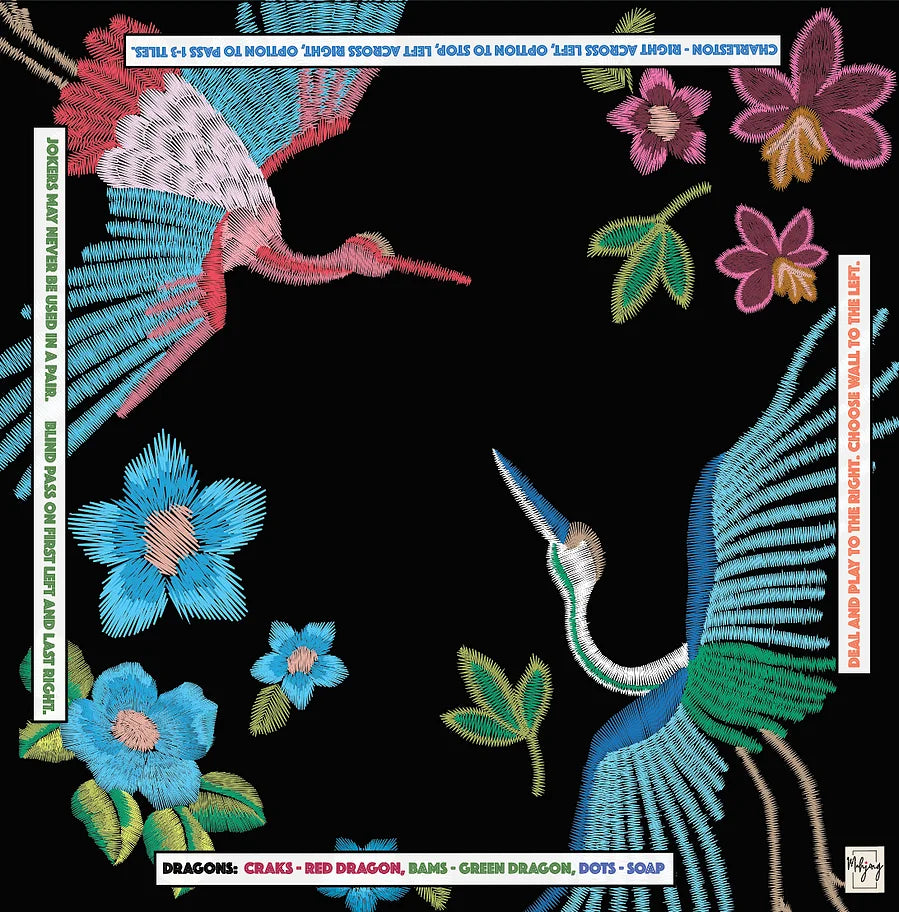 DOUBLE-SIDED MAT | Double the Fun/Cranes & Clouds Mat