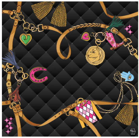 DOUBLE-SIDED MAT | Double the Fun/YEAR OF THE HORSE MAT - PLEATED Regular price