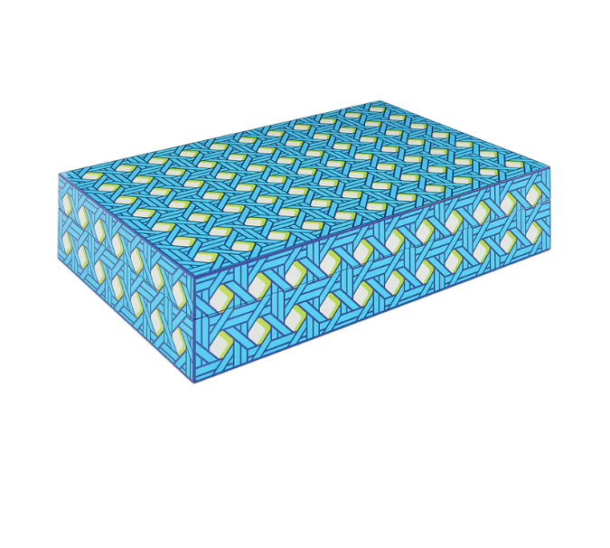 Jonathan Adler Basketweave  Mahjong Set