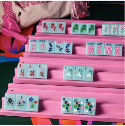 Spring Safari Tiles Blue