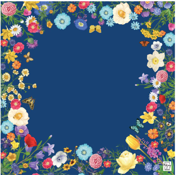 SAPPHIRE BLUE GARDEN MAT ( AVAILABLE IN STORE)