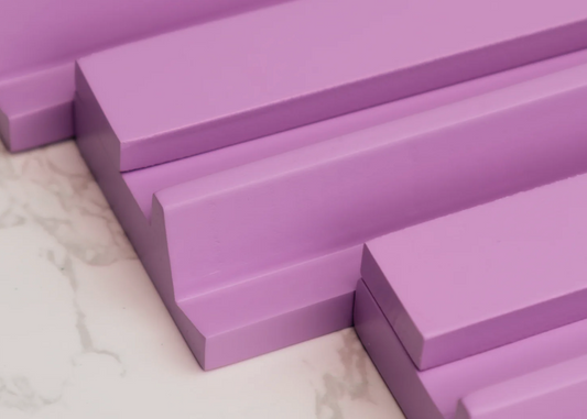 Wood Racks with Classic Pusher LAVANDER
