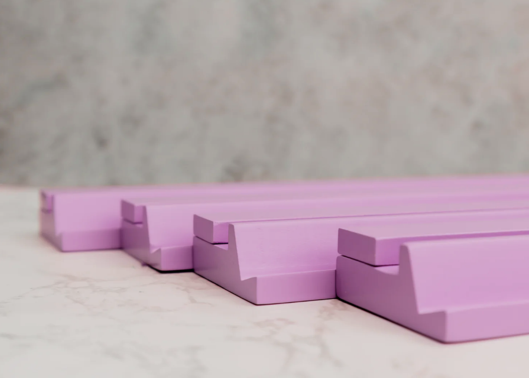 Wood Racks with Classic Pusher LAVANDER