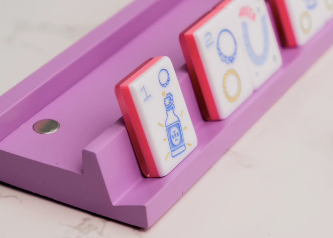 Wood Racks with Classic Pusher LAVANDER