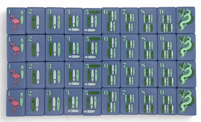 Bespoke X Gray Malin Beach Club Mahjong Tiles -(AVAILABLE AT STORE ONLY )
