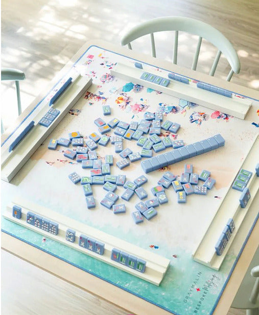 Bespoke X Gray Malin Double-sided Mat | Double The Fun/gray Malin Beach Club Mat