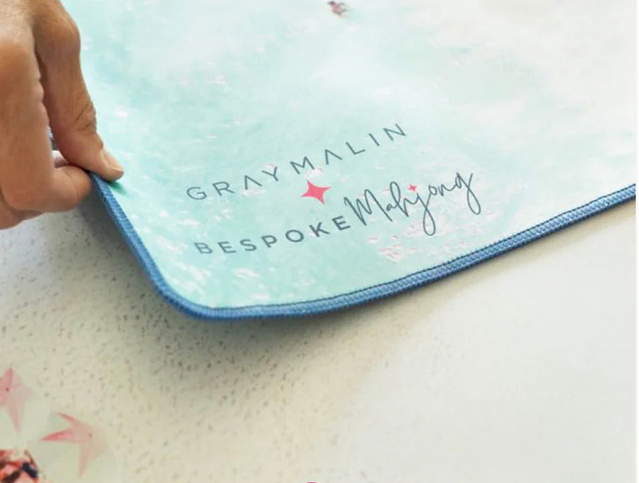 Bespoke X Gray Malin Double-sided Mat | Double The Fun/gray Malin Beach Club Mat