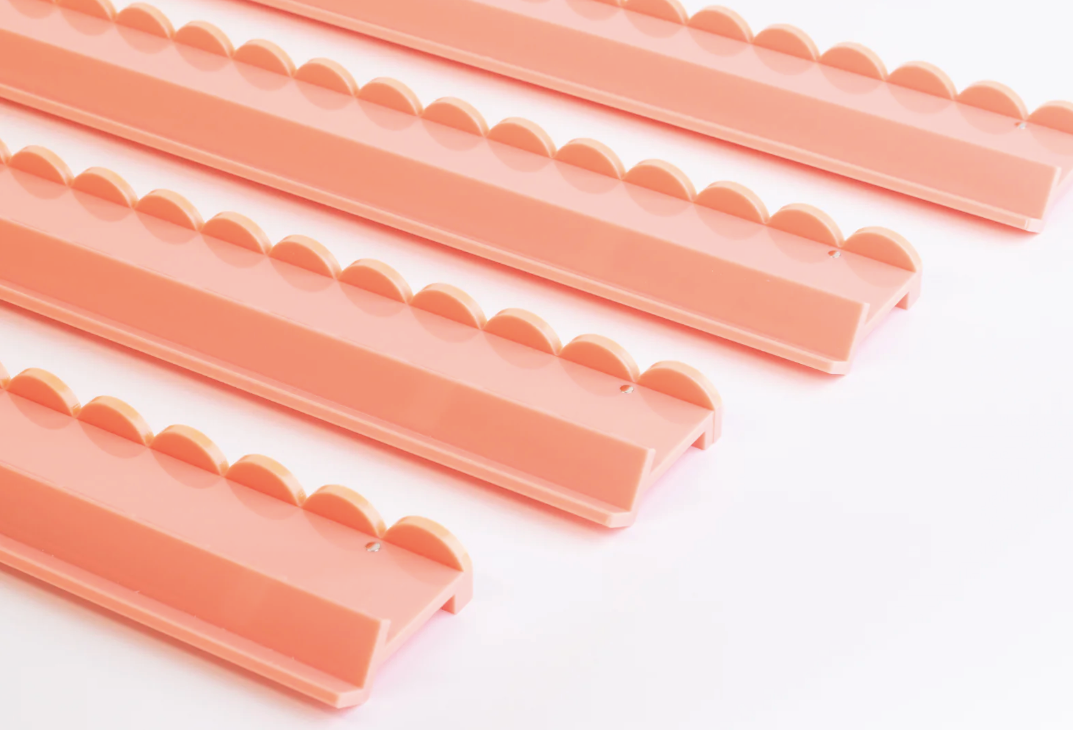 Scalloped Acrylic Racks